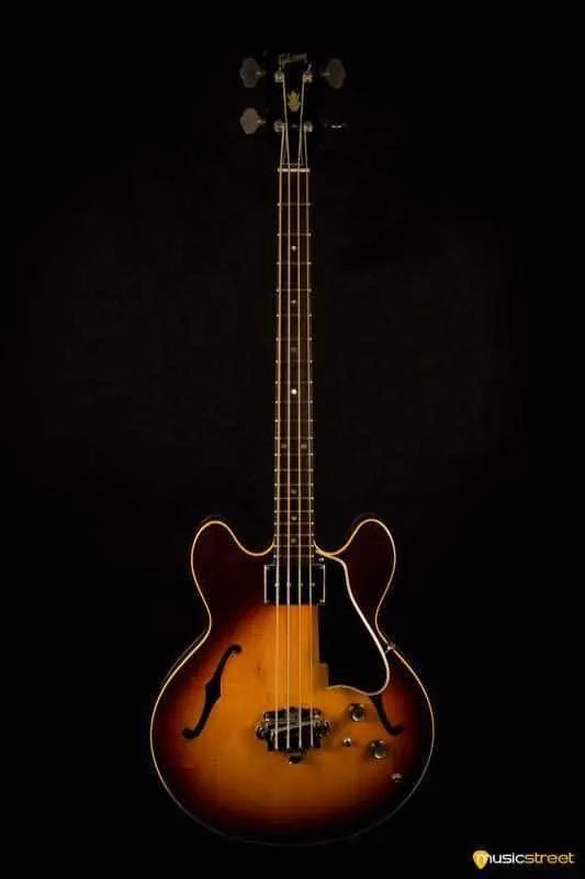 USED - 1967 Gibson Eb2 Sunburst With Case