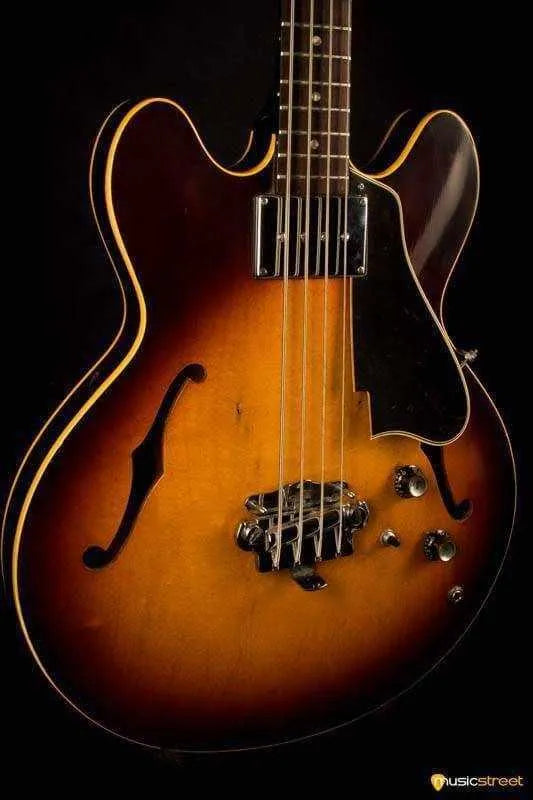 USED - 1967 Gibson Eb2 Sunburst With Case