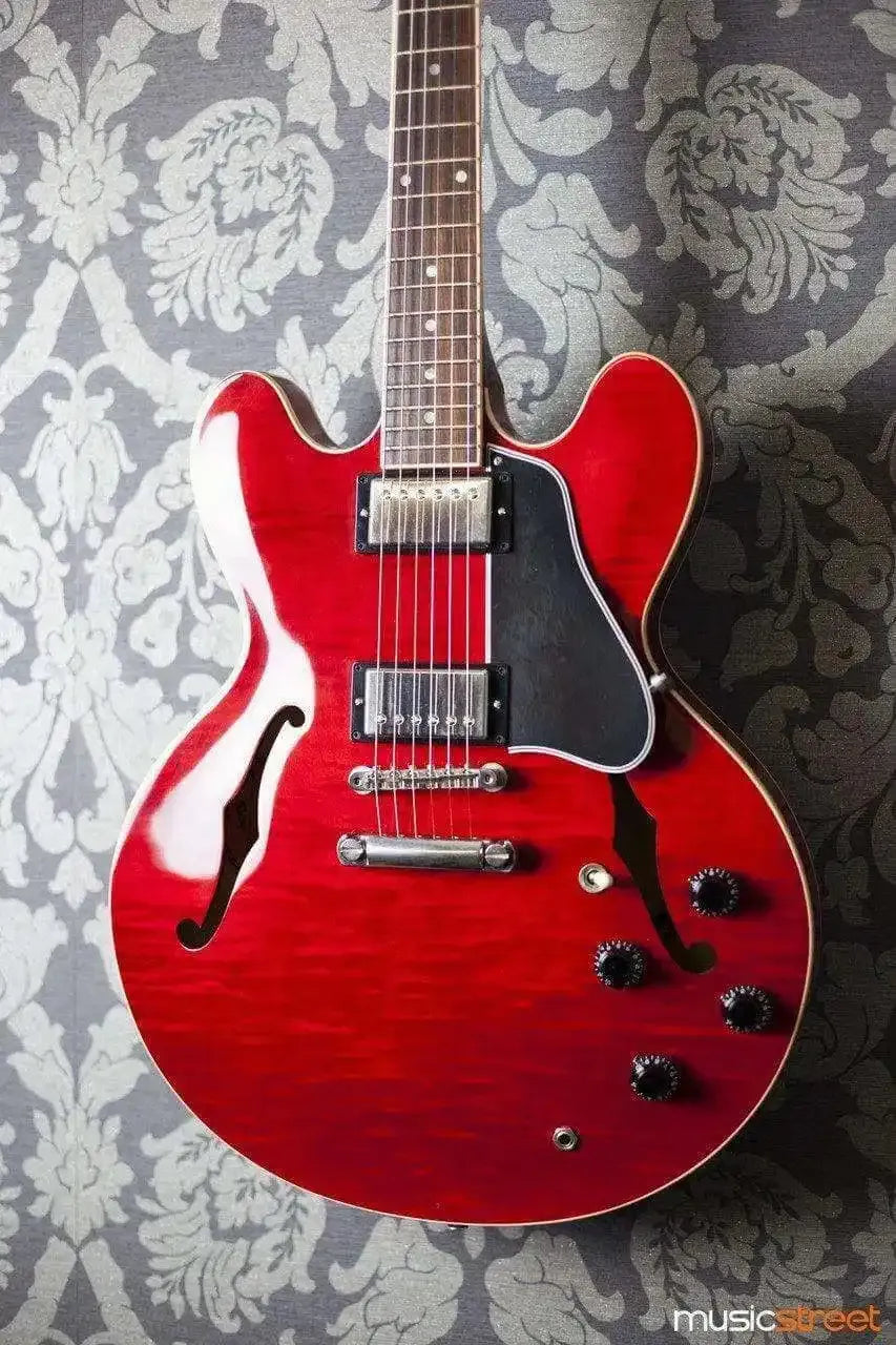 USED Gibson Es335 Cherry Flame Top 2005 Model