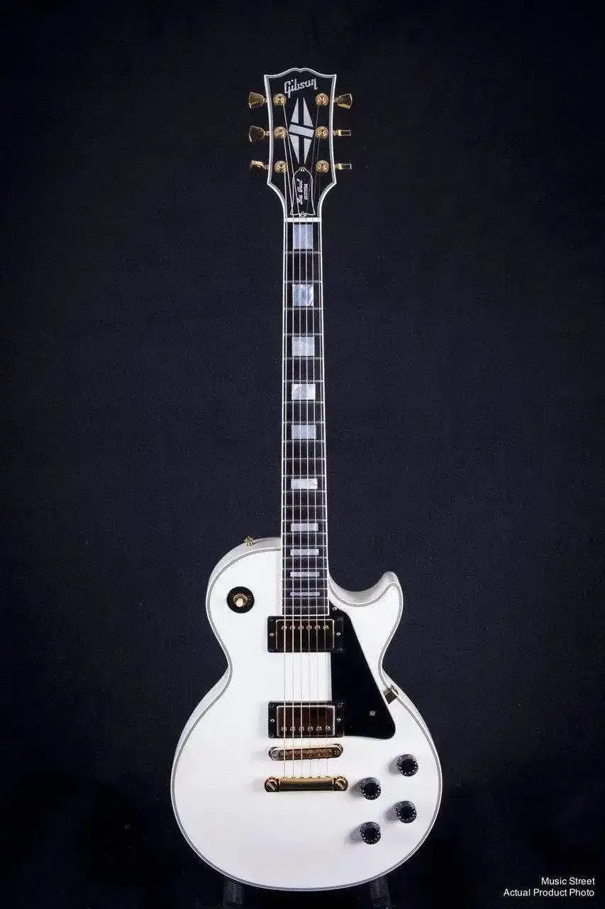 USED - Gibson Les Paul Custom Alpine White (Ebony Fingerboard)