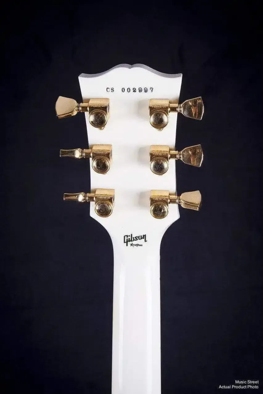 USED - Gibson Les Paul Custom Alpine White (Ebony Fingerboard)