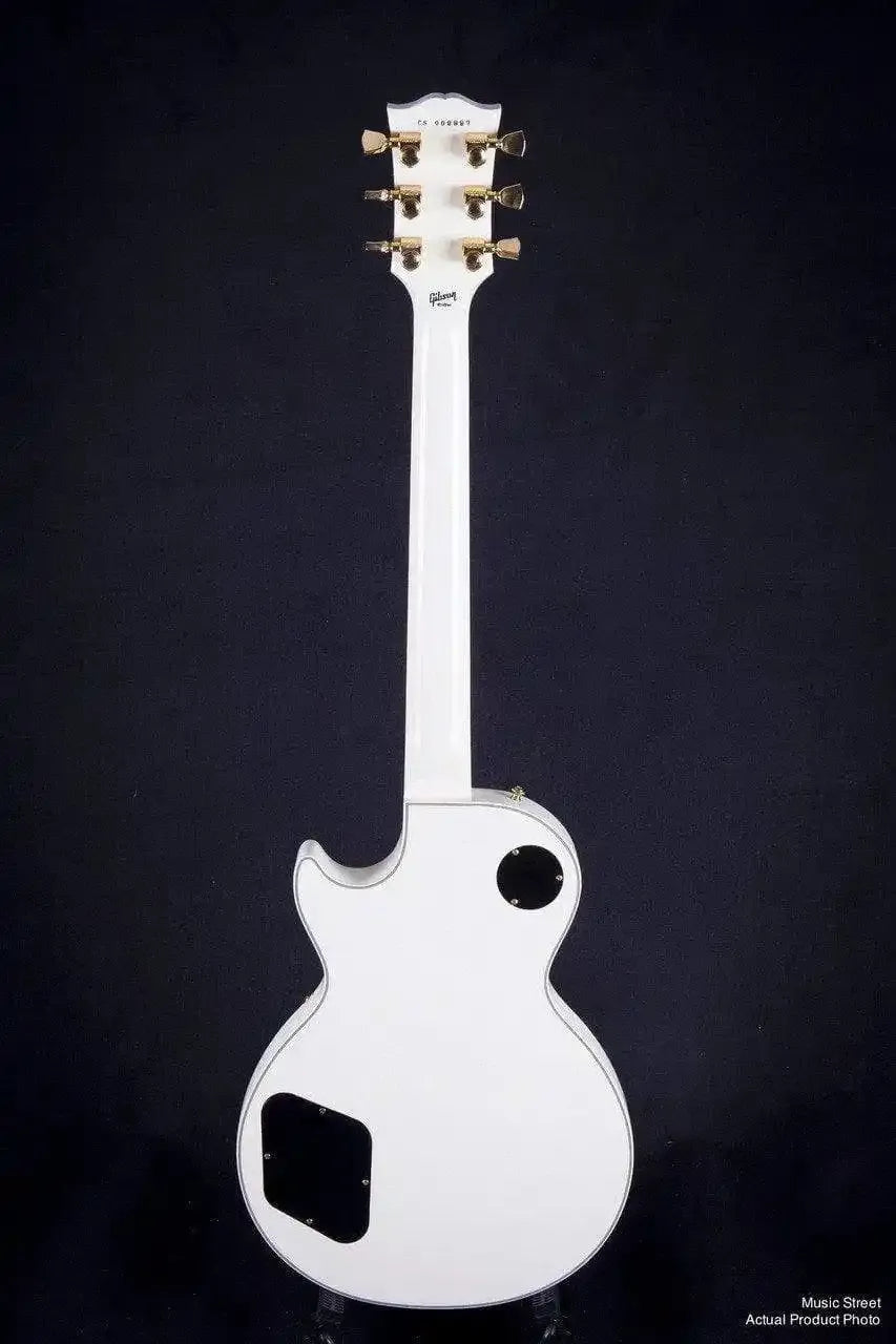 USED - Gibson Les Paul Custom Alpine White (Ebony Fingerboard)