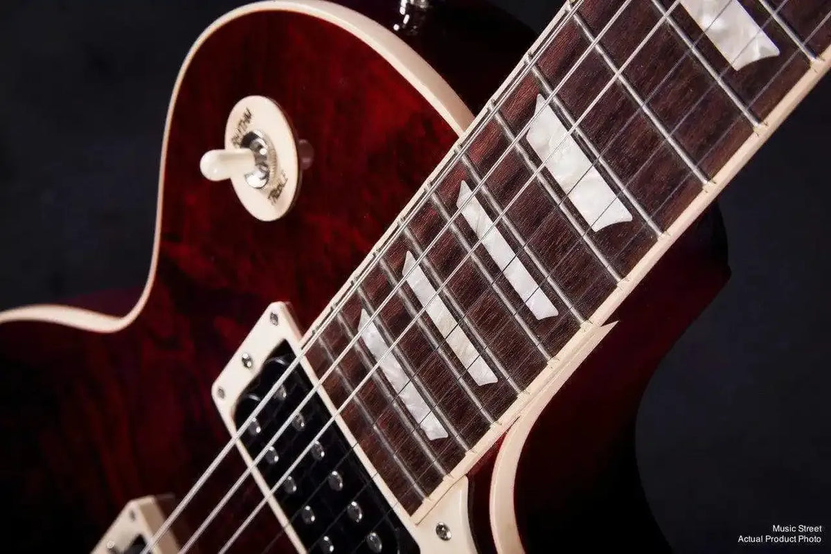 USED - Gibson Les Paul 'Signature T' Wine Red - S#128620513