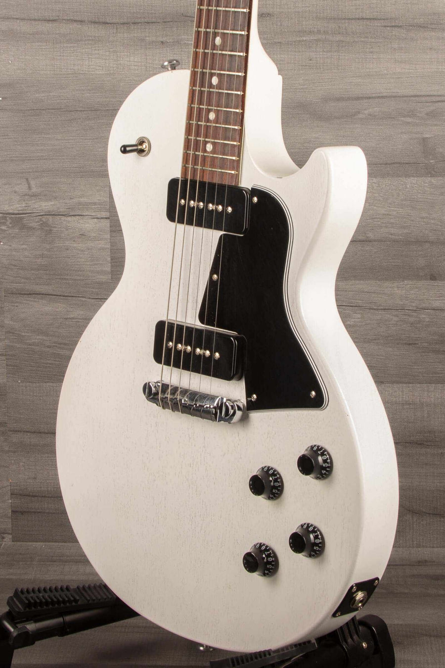 USED - 2021 Gibson Les Paul Special Tribute P90 - Worn White Satin