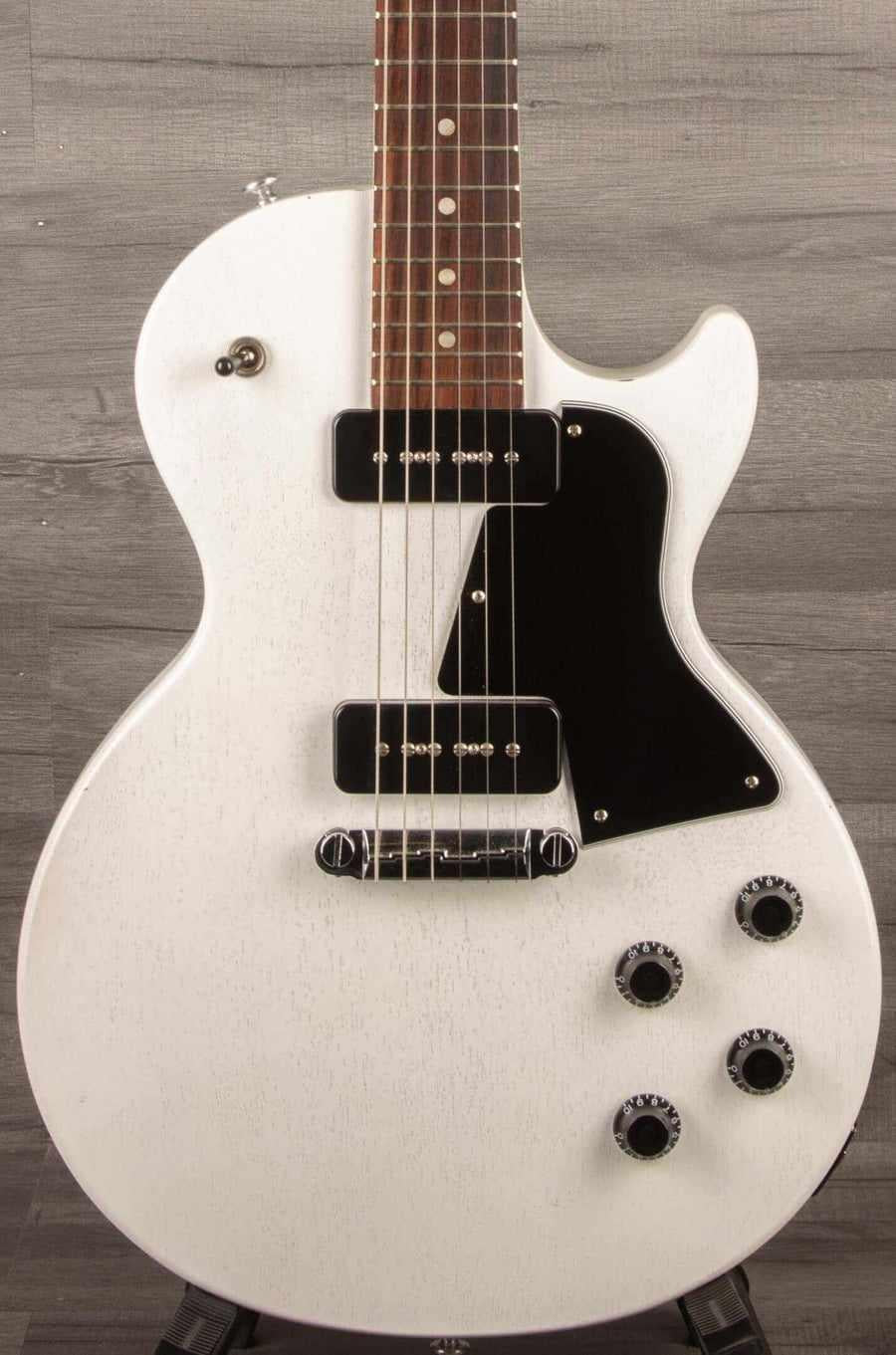 USED - 2021 Gibson Les Paul Special Tribute P90 - Worn White Satin