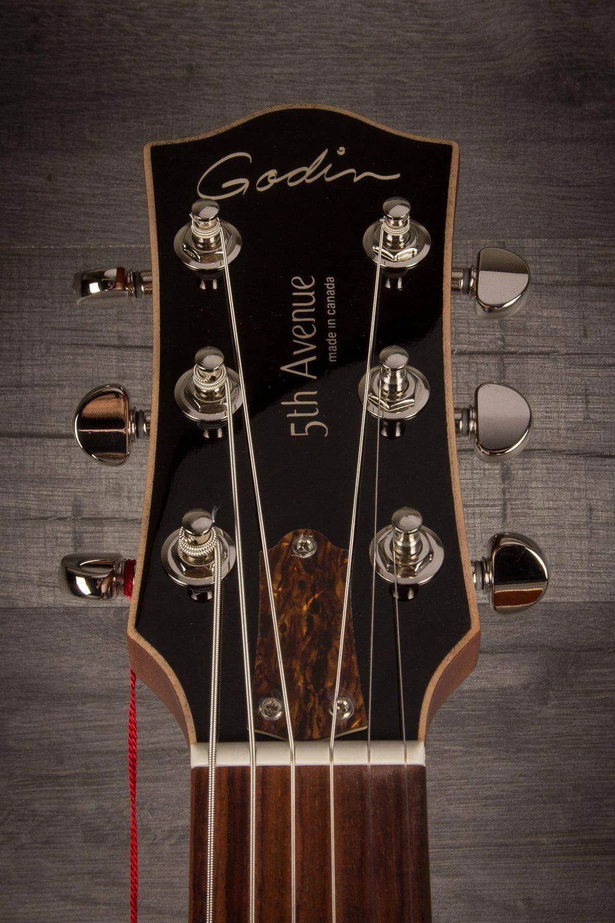 Godin 5Th Avenue Kingpin P90 Cognac Burst