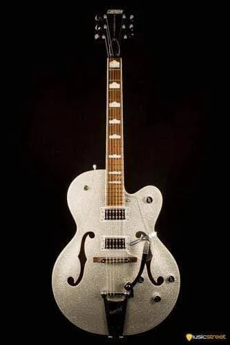 USED - Gretsch G5420T Electromatic - Silver Sparkle With Hard Case
