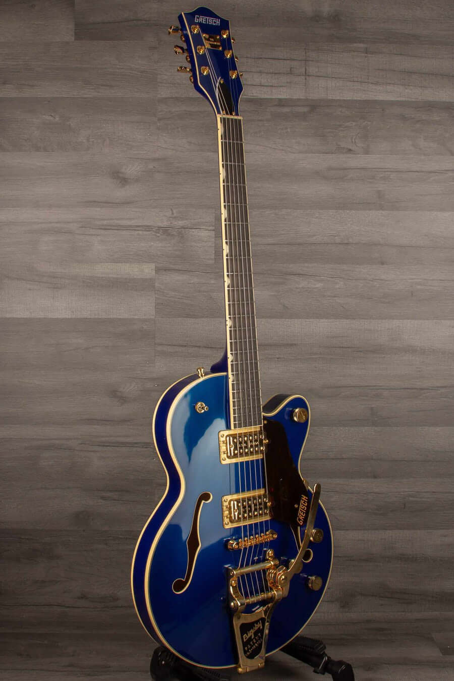 Gretsch G6659TG Players Edition Broadkaster Junior Electric Guitar - Azure Metallic