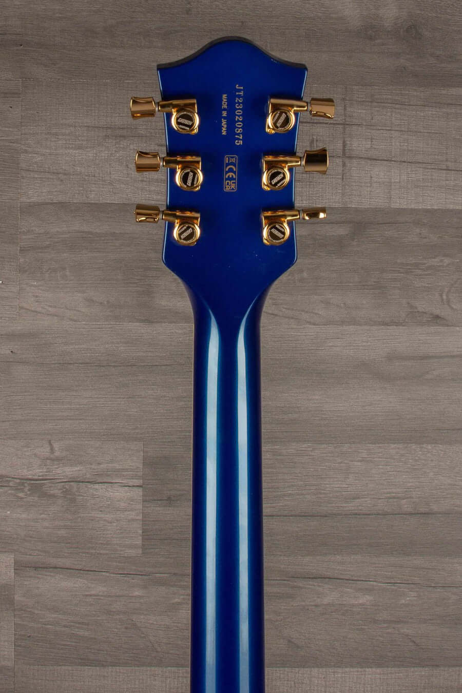 Gretsch G6659TG Players Edition Broadkaster Junior Electric Guitar - Azure Metallic