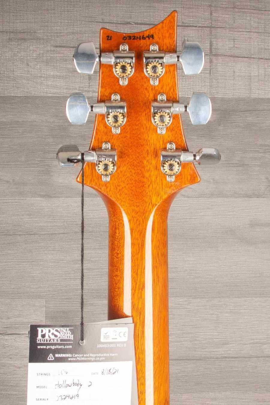 USED - PRS Hollowbody II Piezo - Metallic Royal Blue s#0324649