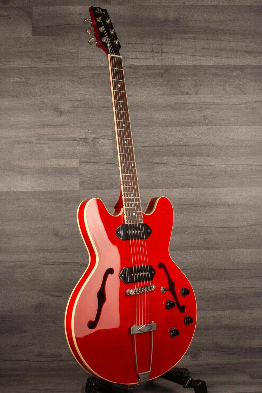 USED - Heritage H530 Standard Semi-Hollow - Trans Cherry - MusicStreet