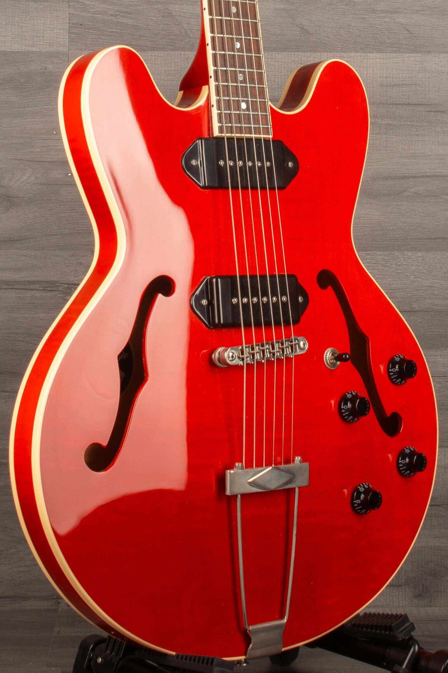 USED - Heritage H530 Standard Semi-Hollow - Trans Cherry