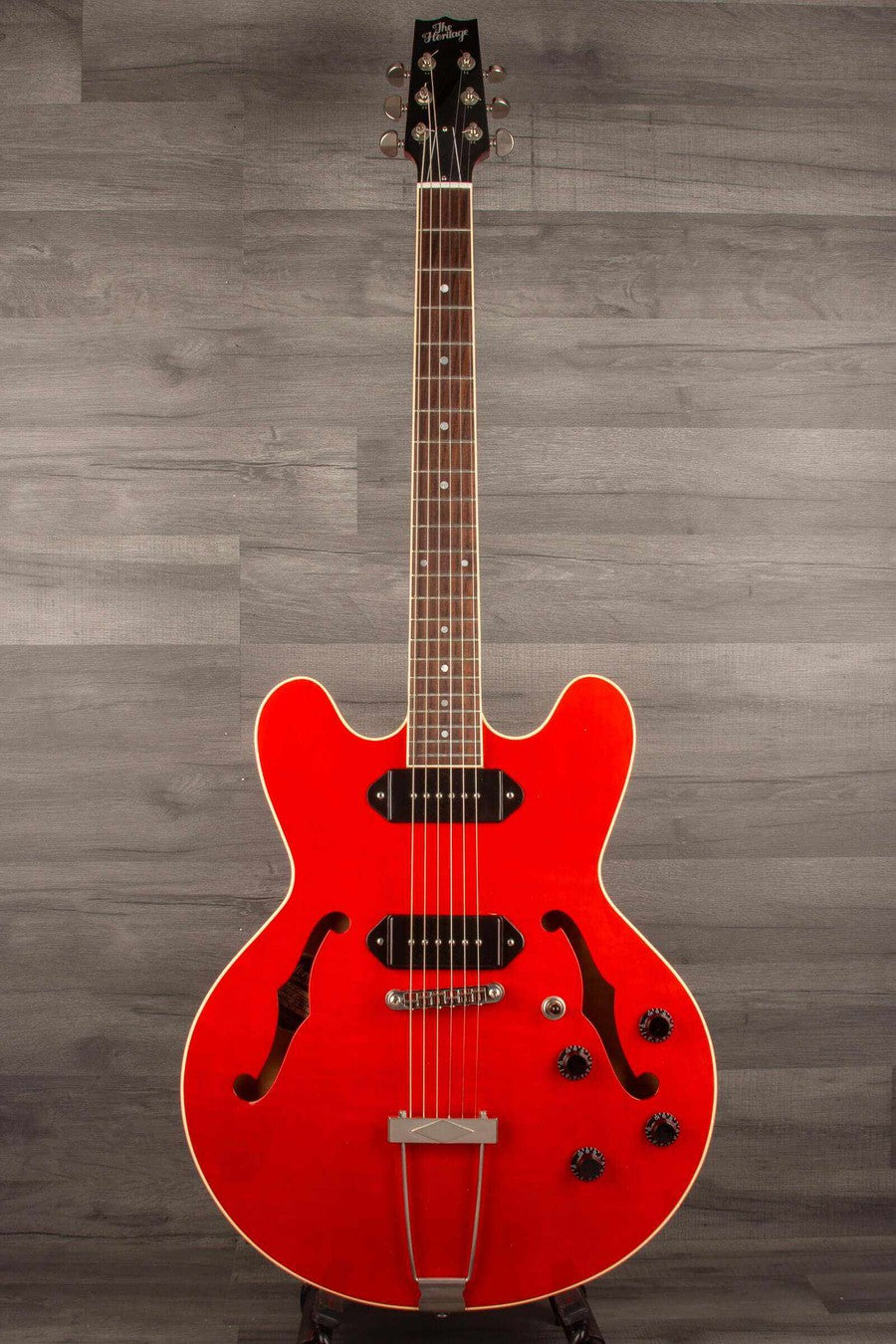 USED - Heritage H530 Standard Semi-Hollow - Trans Cherry - MusicStreet