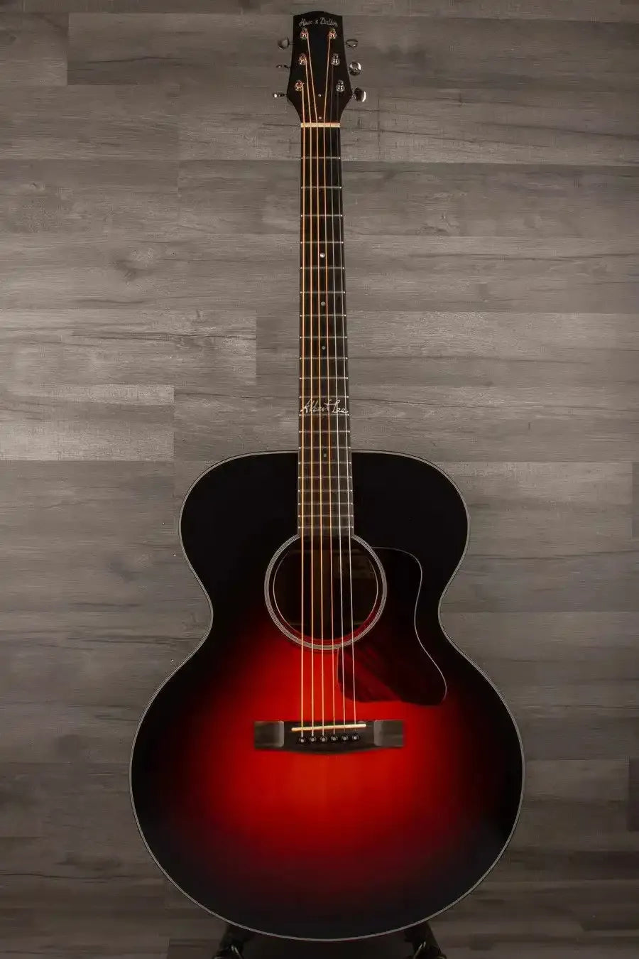 USED - Huss & Dalton Albert Lee MJ Acoustic Guitar #4