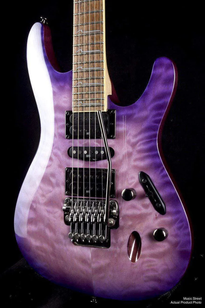 USED - Ibanez S570Dxqm Purple Burst | Musicstreet guitar shop
