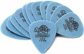 Dunlop Tortex 1.0mm 12 Pack Blue
