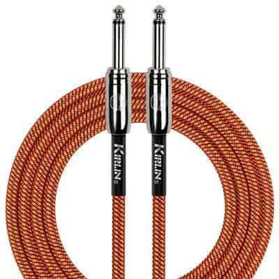 KIRLIN FABRIC 20' STRAIGHT 20 Ft cable Orange