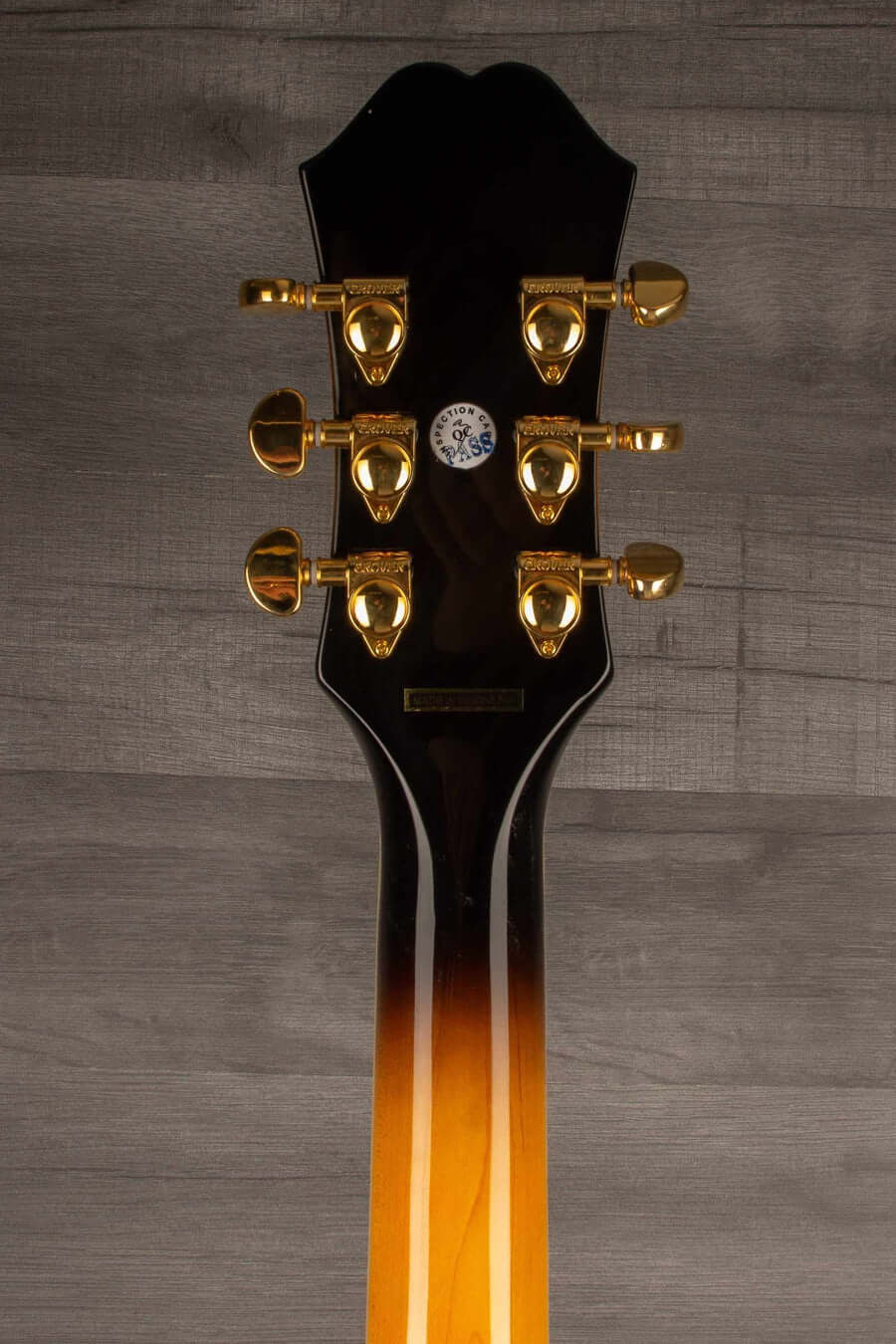 Epiphone J200 EC Studio Solid Top, Fishman Sonitone - Vintage Sunburst - Acoustic Guitar