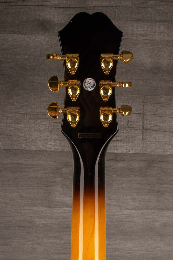 Epiphone J200 EC Studio Solid Top - Vintage Sunburst