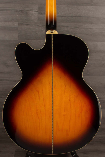 Epiphone J200 EC Studio Solid Top, Fishman Sonitone - Vintage Sunburst - Acoustic Guitar