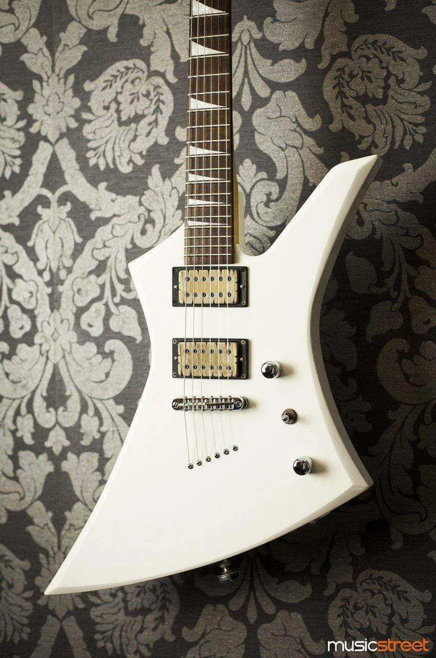 USED - Jackson Js32T Kelly - White (With Bare Knuckle P/Ups)