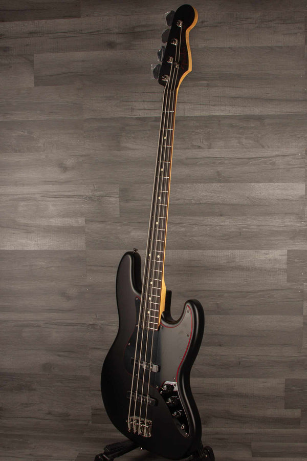 Fender Limited Hybrid II Jazz Bass®, Noir, Rosewood Fingerboard, Black - Made in Japan