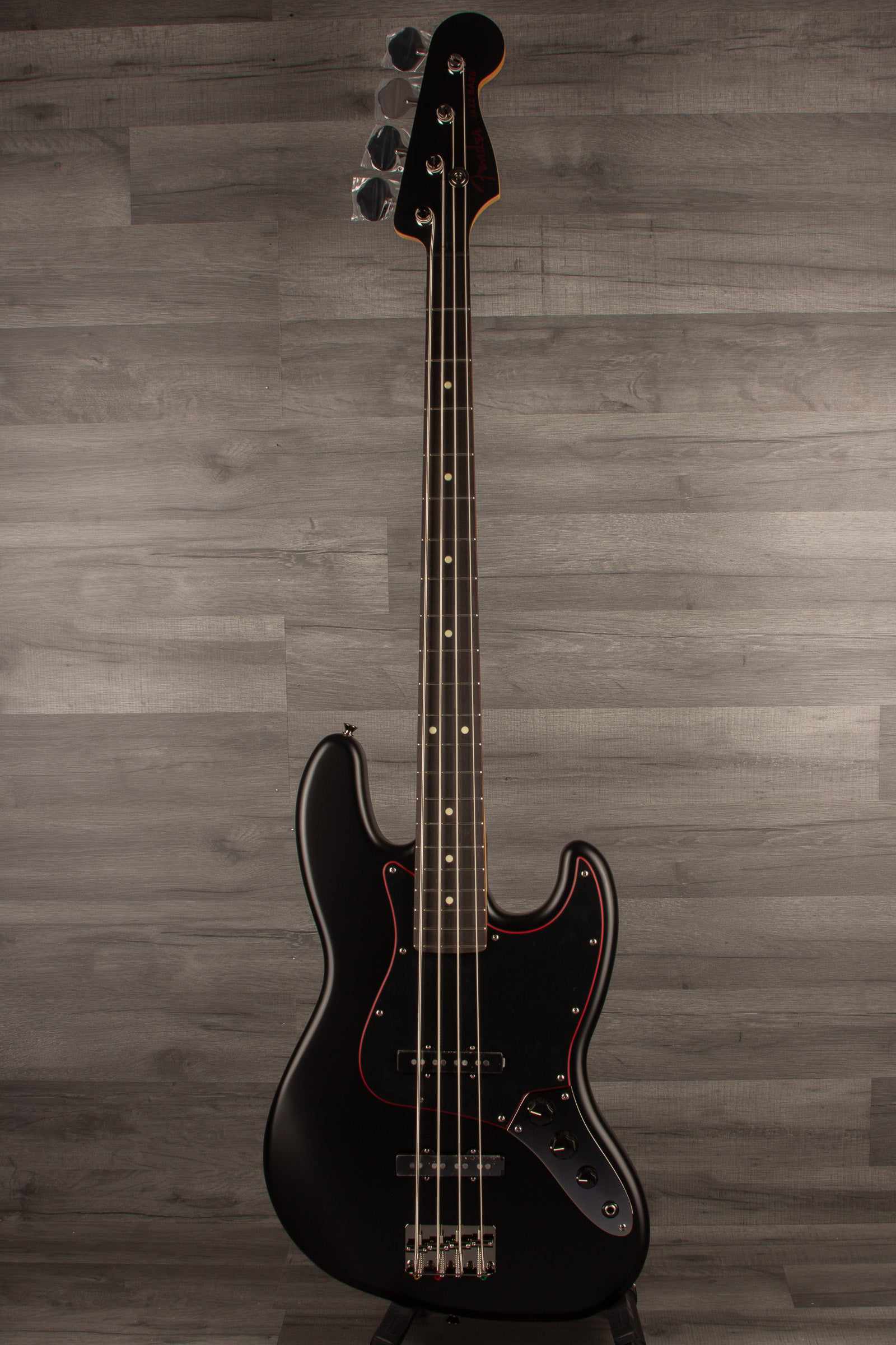 Fender Limited Hybrid II Jazz Bass®, Noir, Rosewood Fingerboard, Black - Made in Japan