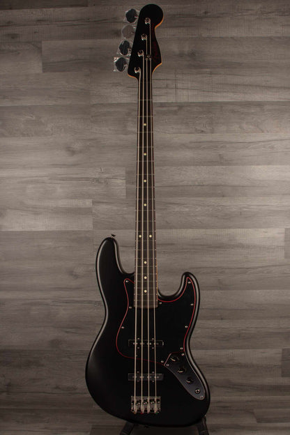 Fender Limited Hybrid II Jazz Bass® - Noir, Rosewood Fingerboard, Black (Made in Japan)