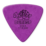 DUNLOP Tortex Triangle Player Pack 6 Piece Purple 1.14mm