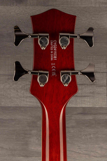 Gretsch - Streamliner™ Jet™ Club Bass Single-Cut, Laurel Fingerboard, Havana Burst