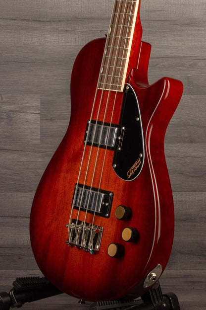 Gretsch - Streamliner™ Jet™ Club Bass Single-Cut, Laurel Fingerboard, Havana Burst