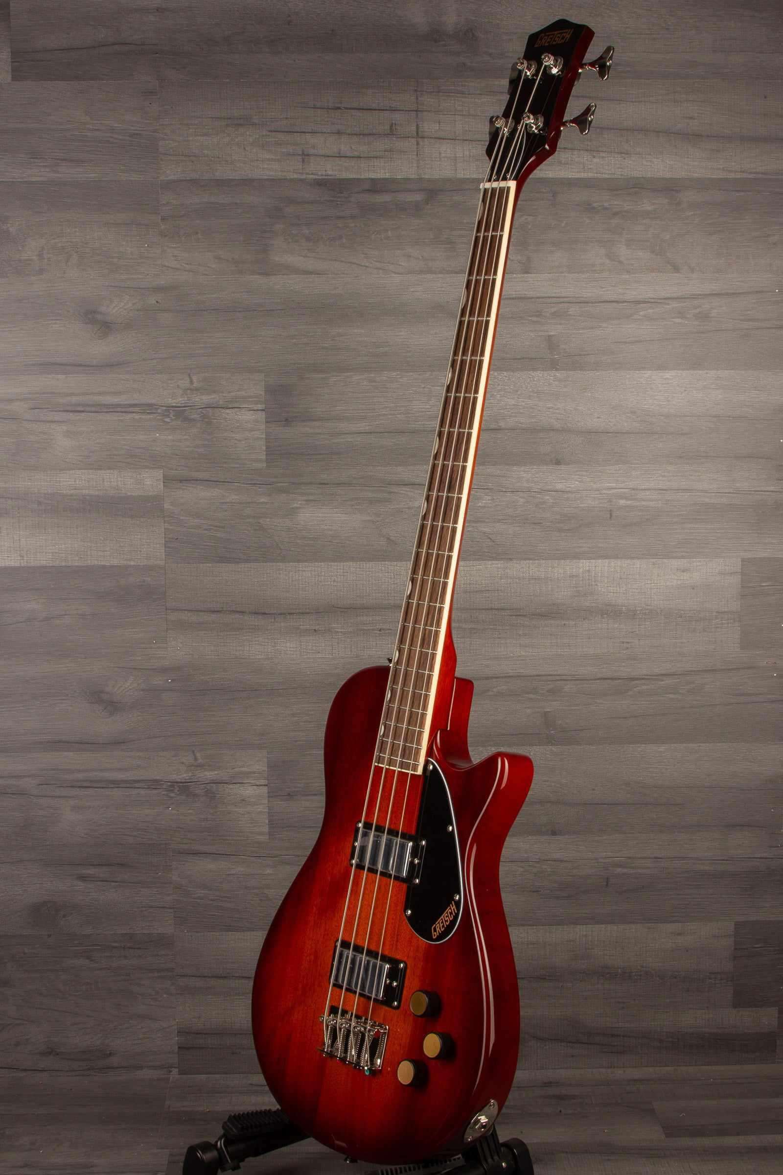 Gretsch - Streamliner™ Jet™ Club Bass Single-Cut, Laurel Fingerboard, Havana Burst