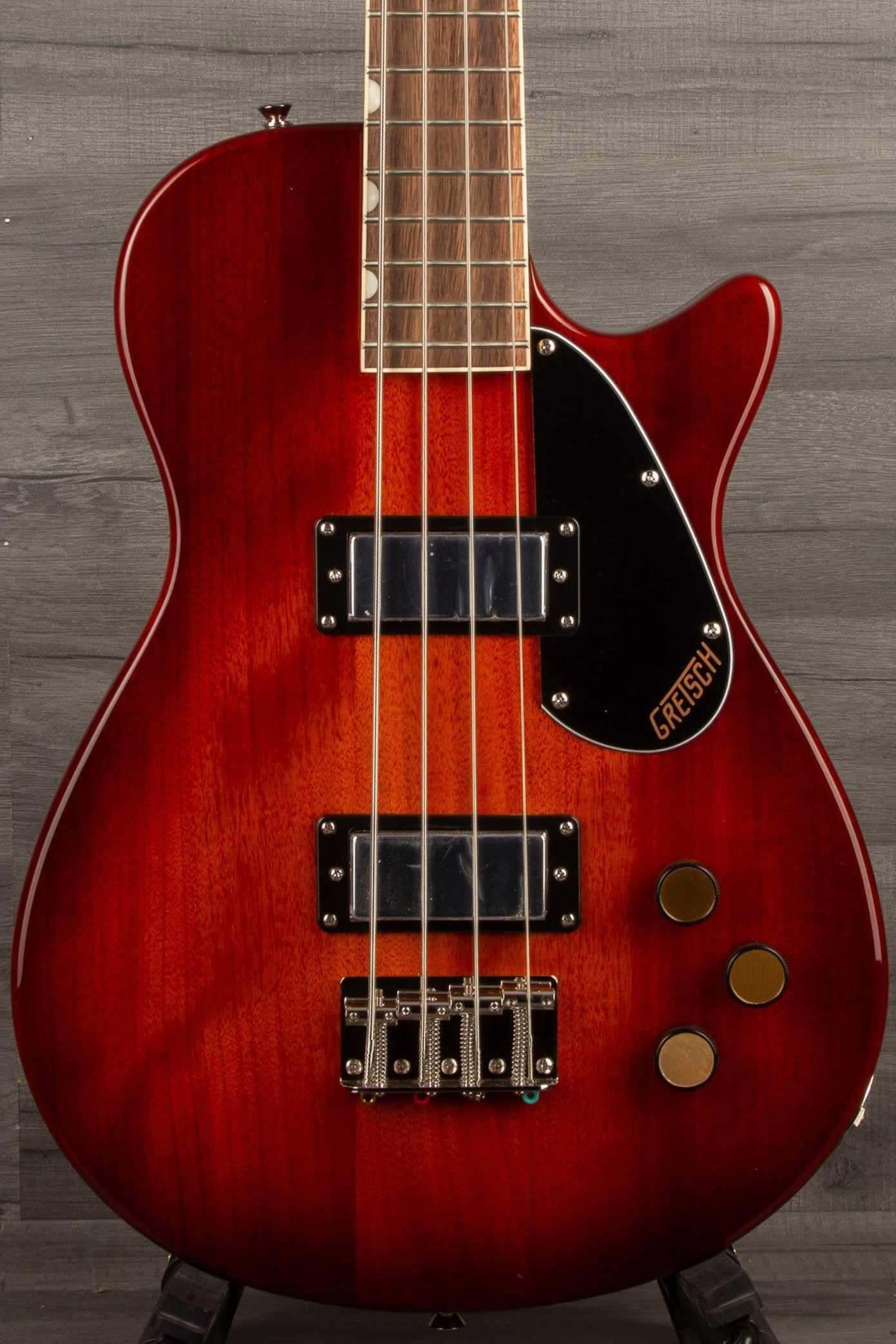 Gretsch - Streamliner™ Jet™ Club Bass Single-Cut, Laurel Fingerboard, Havana Burst