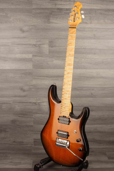USED MusicMan Petrucci Electric Guitar (2015) - Vintage Tobacco Burst, Maple Neck