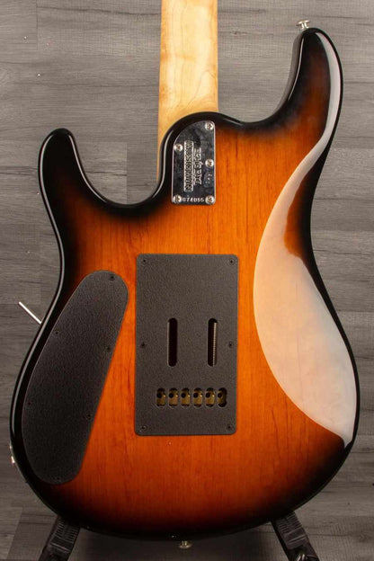 USED MusicMan Petrucci Electric Guitar (2015) - Vintage Tobacco Burst, Maple Neck