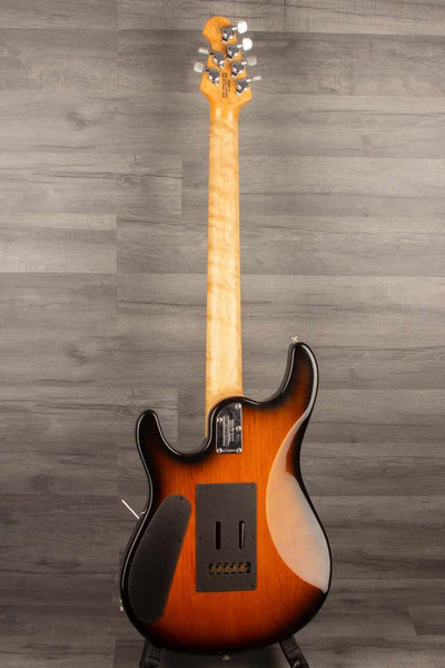 USED MusicMan Petrucci Electric Guitar (2015) - Vintage Tobacco Burst, Maple Neck