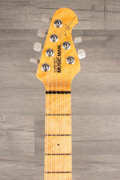 USED MusicMan Petrucci Electric Guitar (2015) - Vintage Tobacco Burst, Maple Neck