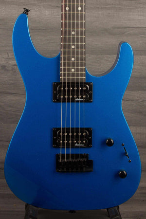 Jackson JS Series Dinky JS11 Electric Guitar - Metallic Blue - Set Up by MusicStreet