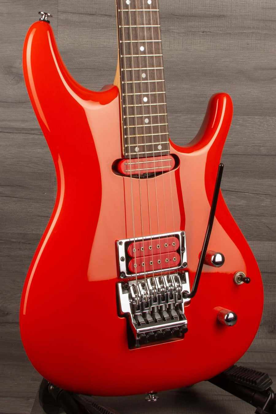 USED - Ibanez JS2410 Electric Guitar Muscle car Orange