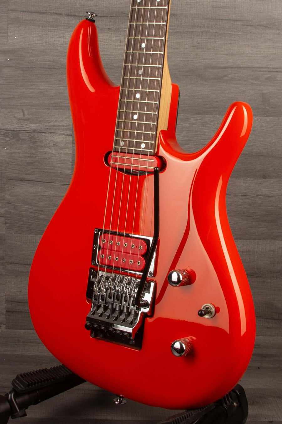 USED - Ibanez JS2410 Electric Guitar Muscle car Orange