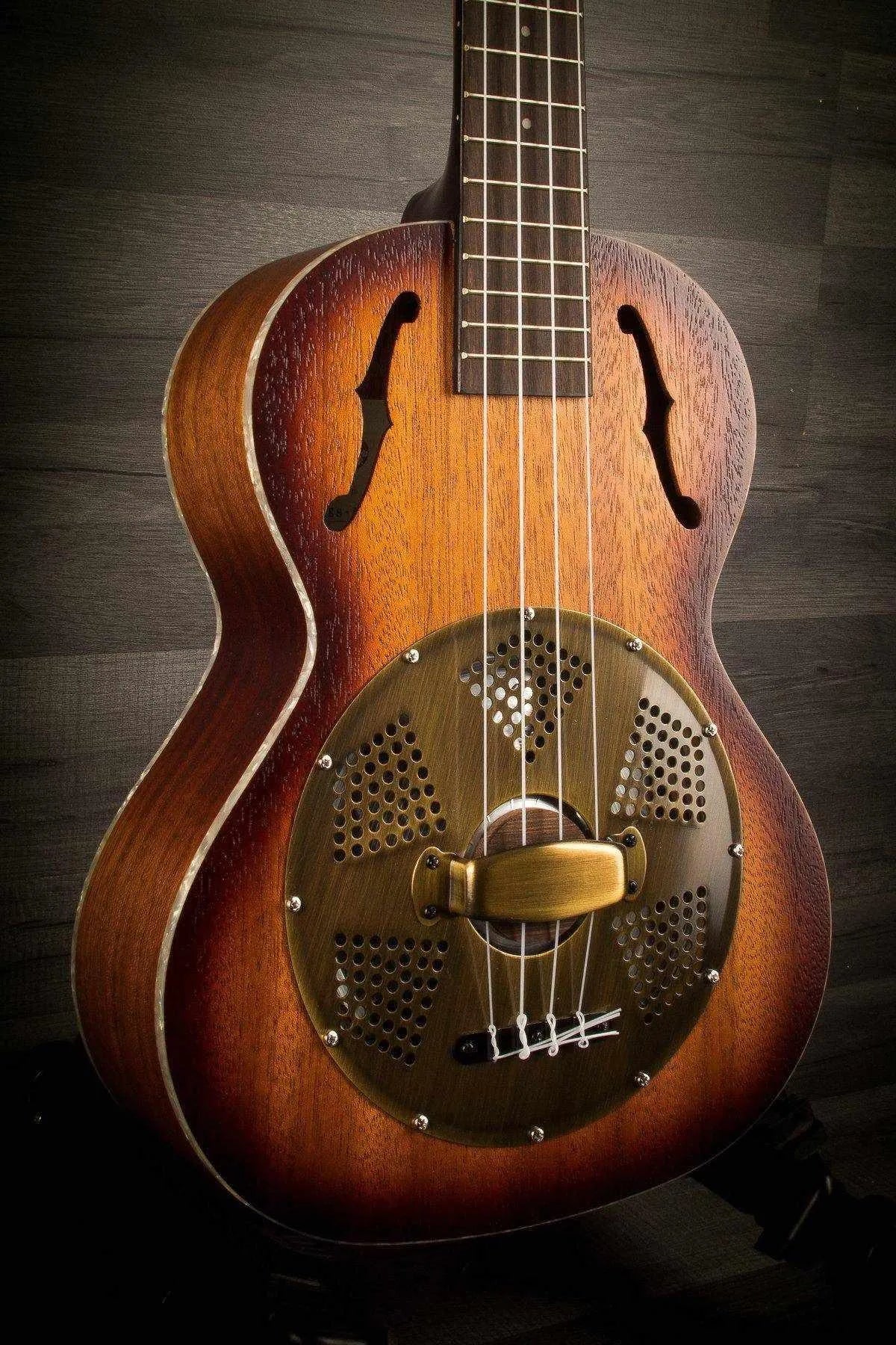 Kala Tenor Resonator Ukulele (Ka-Res-Brs)