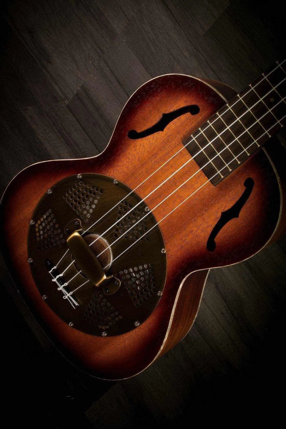 Kala Tenor Resonator Ukulele (Ka-Res-Brs)