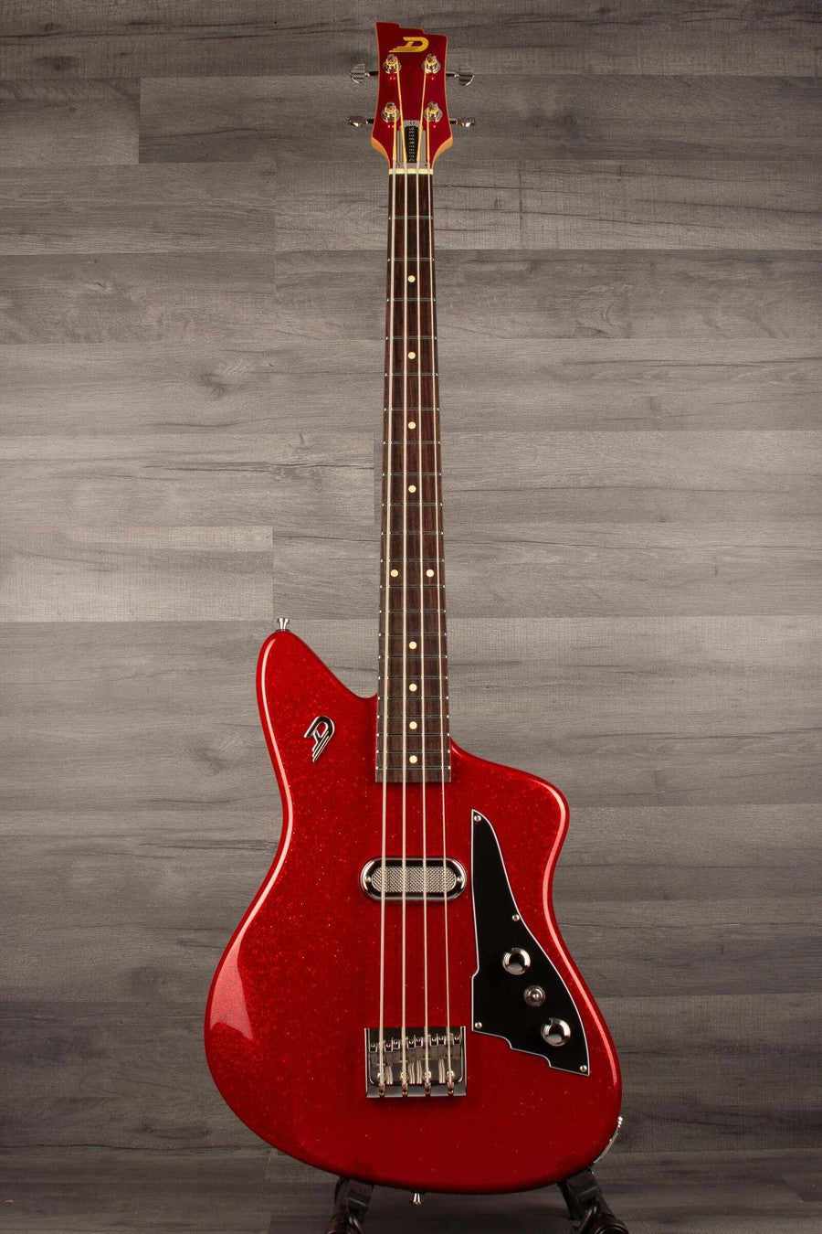 Duesenberg Kavalier Bass Guitar - Sparkle Red