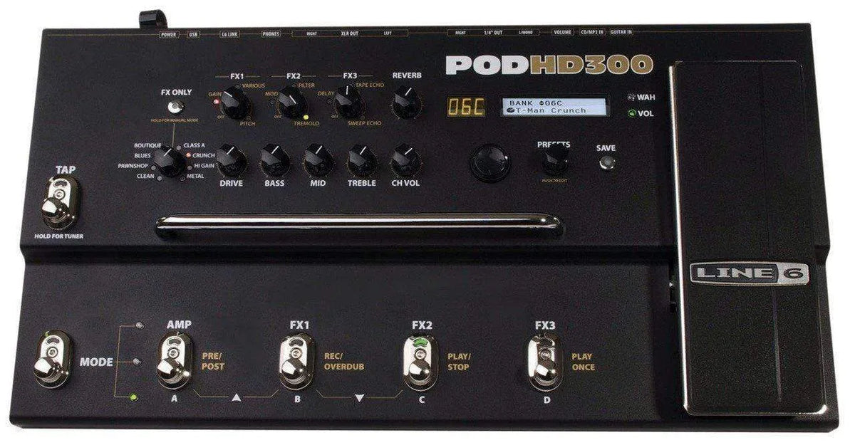 USED - Line 6 Pod Hd300 Multi Effects Pedal