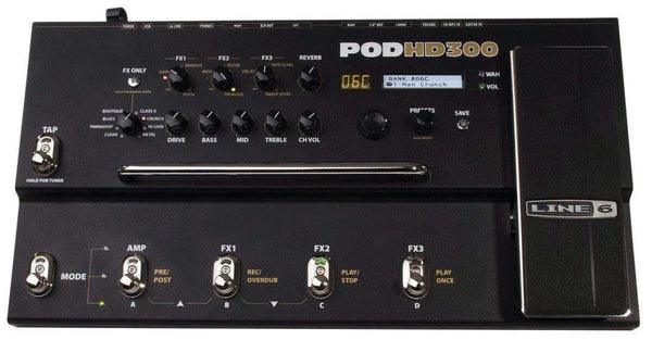 USED - Line 6 Pod Hd300 Multi Effects Pedal