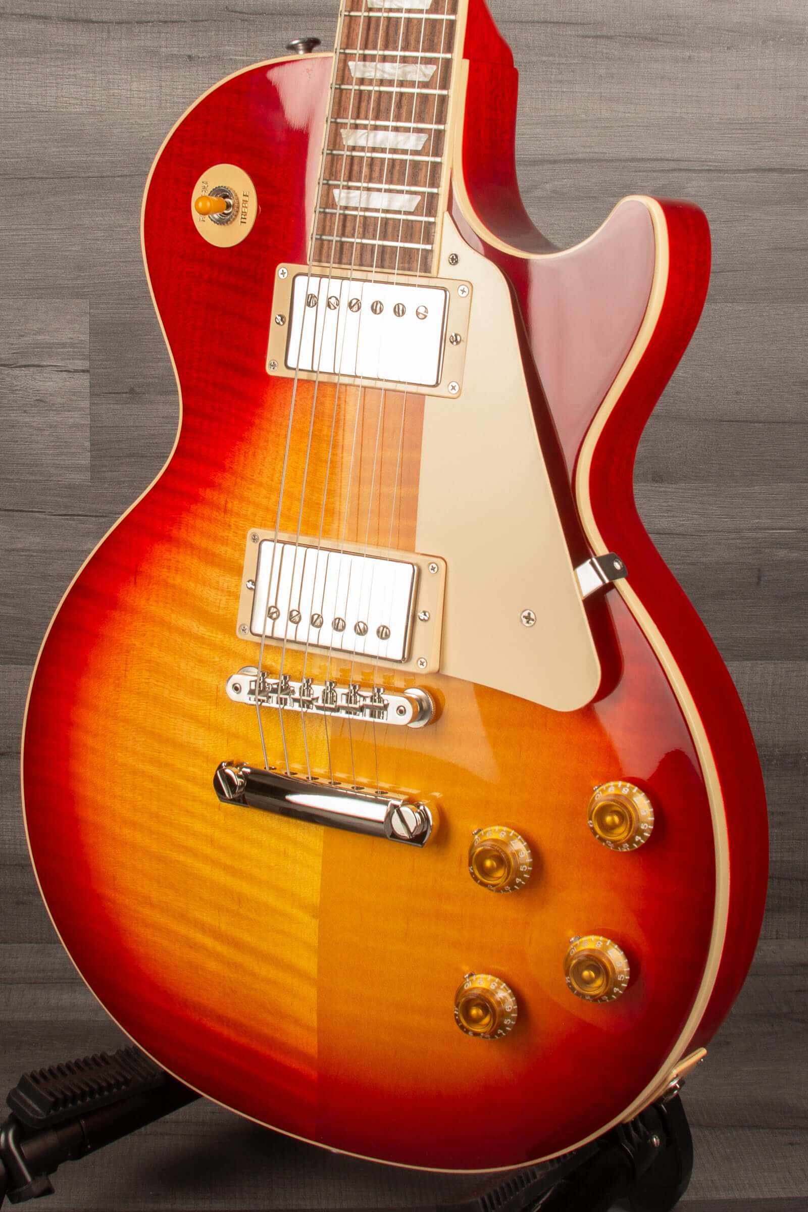 Gibson Les Paul Standard 50's Figured Top Electric Guitar - Heritage Cherry Sunburst s#235330348