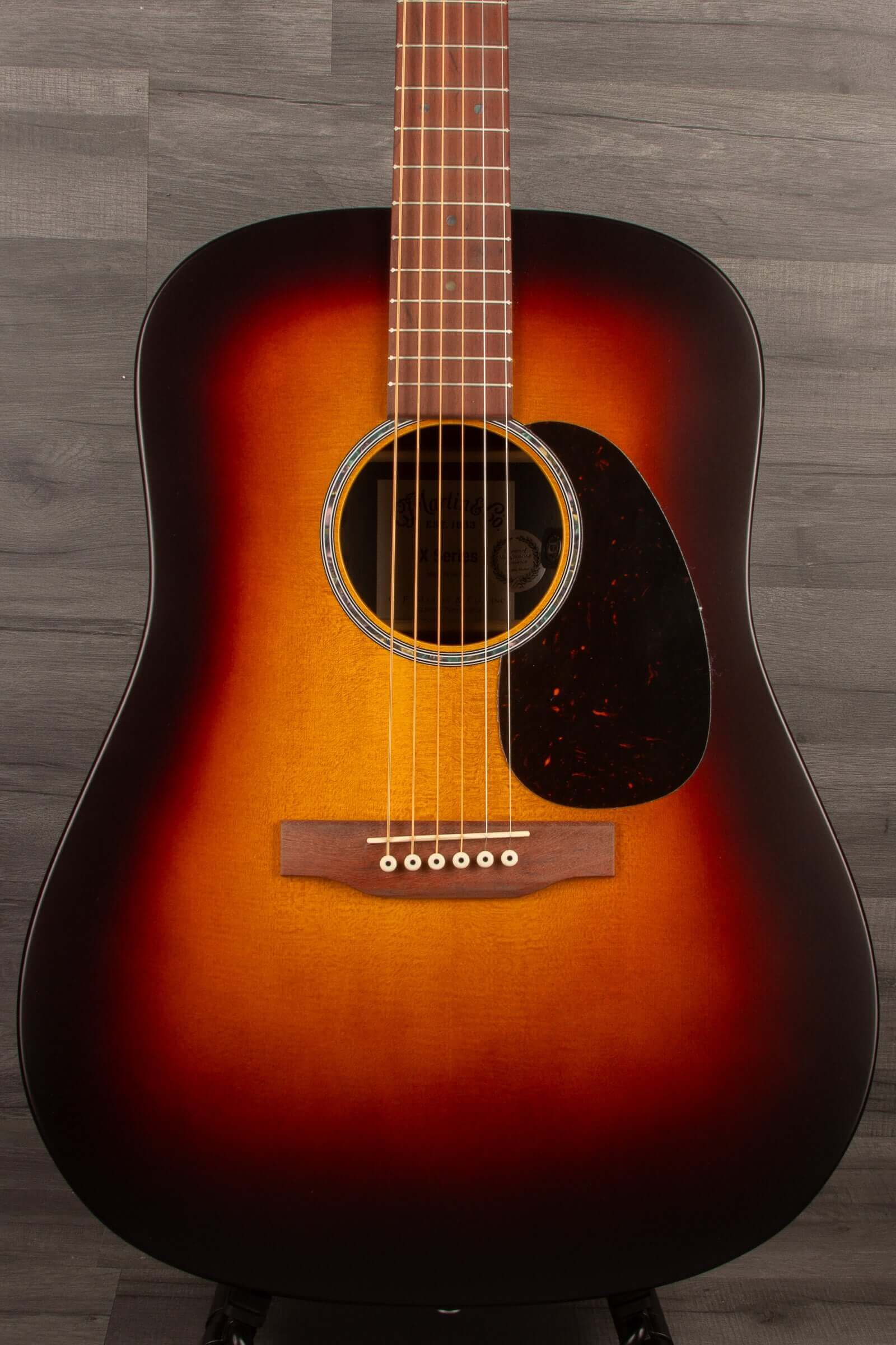 Martin D-X2E Ziricote Burst - Acoustic guitar
