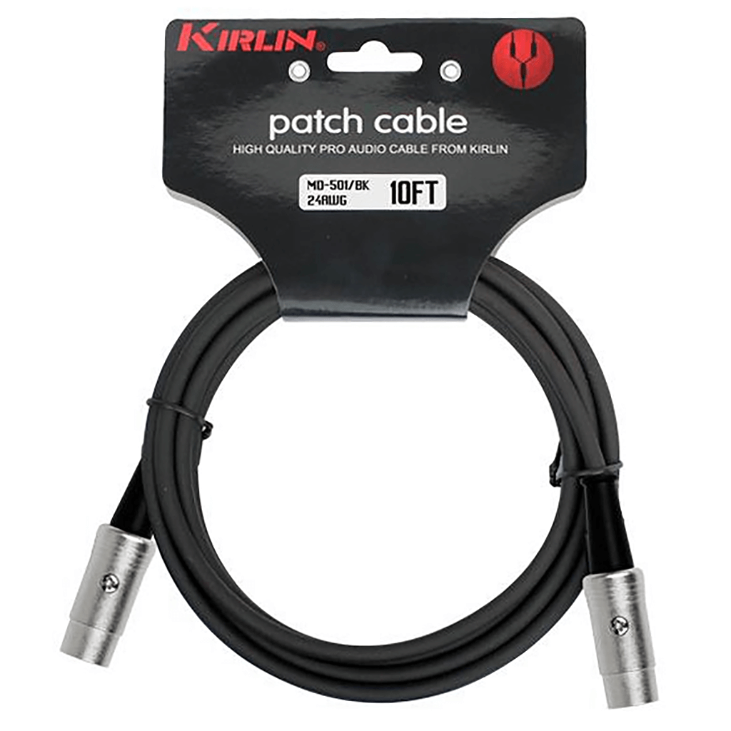 Kirlin PRO DELUXE 10FT Midi cable