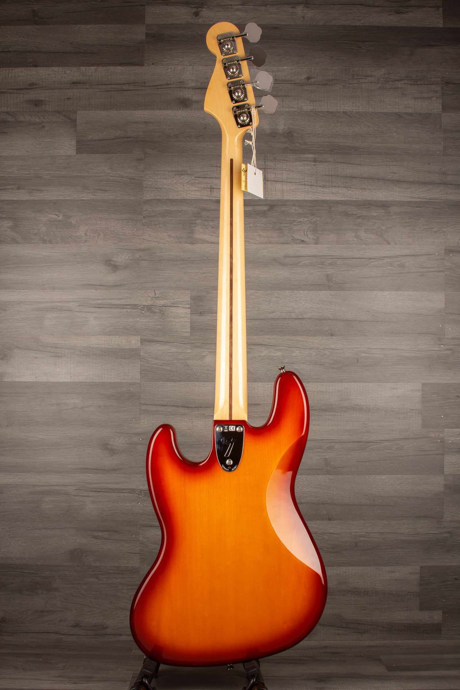 Fender Made in Japan International Color Jazz Bass Guitar - Sienna Sunburst, Rosewood Fingerboard
