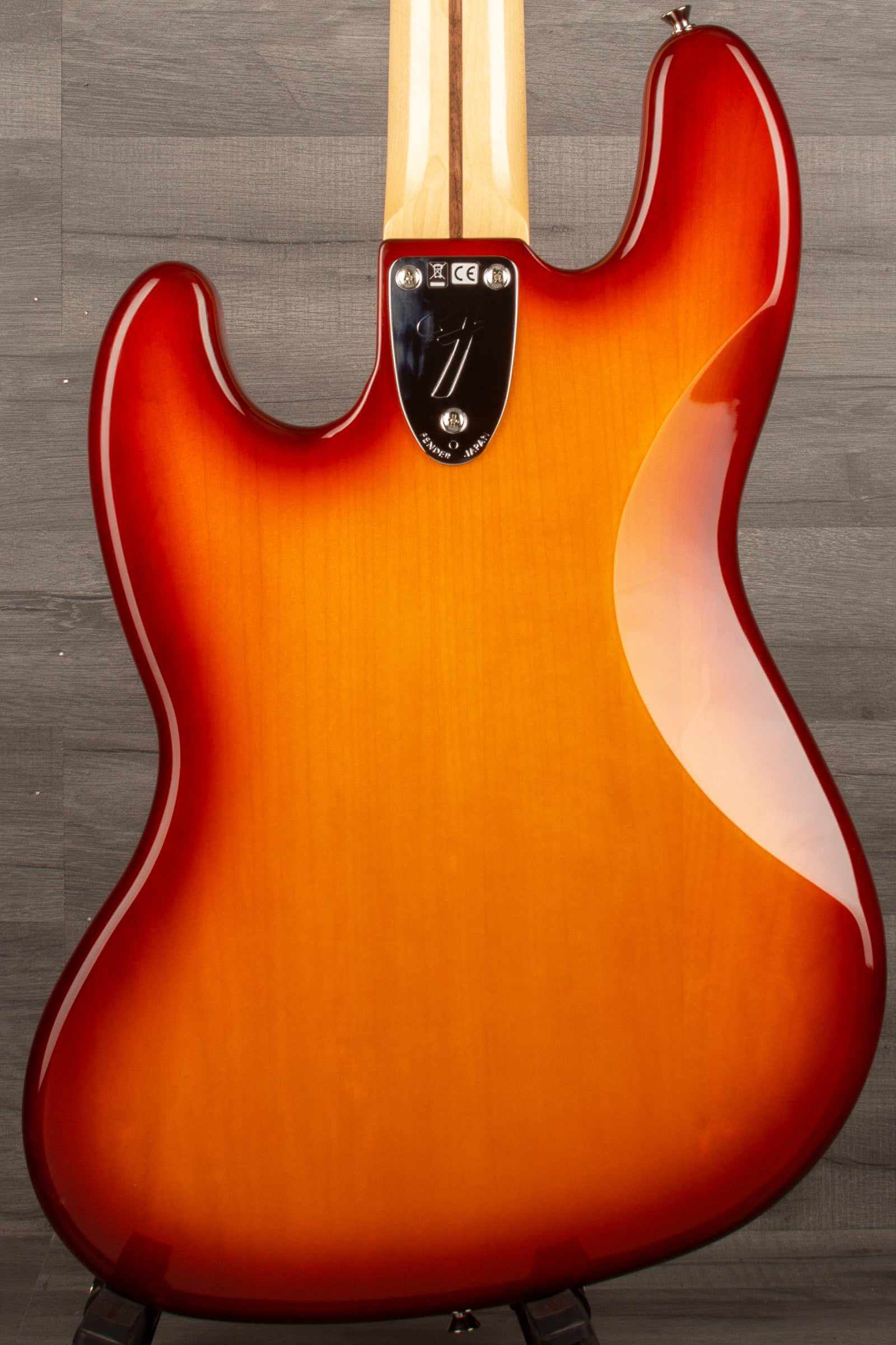 Fender Made in Japan International Color Jazz Bass Guitar - Sienna Sunburst, Rosewood Fingerboard